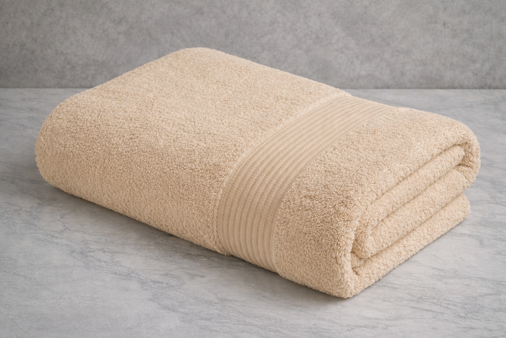 منشفة جراند كوتون الفاخرة – 90×150 سم – كثافة 600 جم/م²