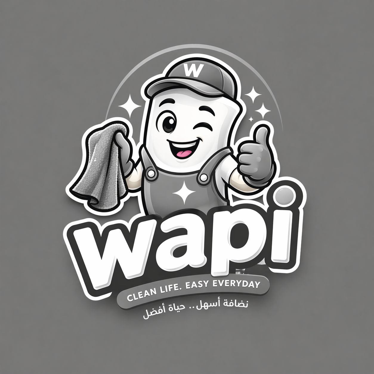 WAPI Reusable Cotton Cleaning Towels – Ultra Absorbent & Durable